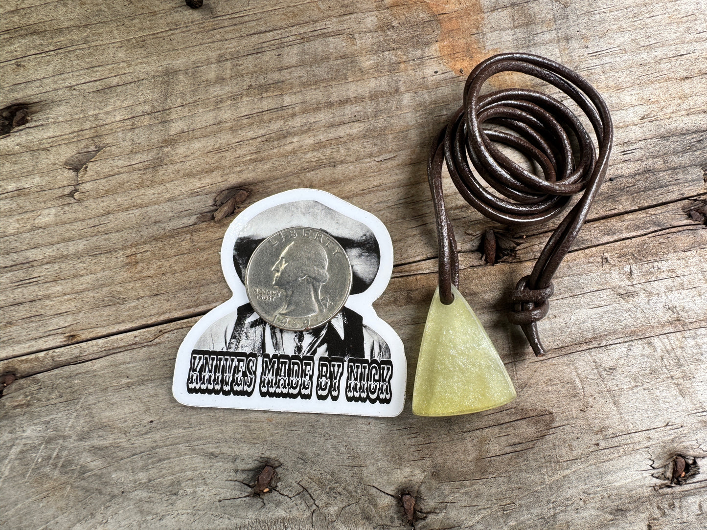 Handle Scrap Pendant/Dirty Pearl