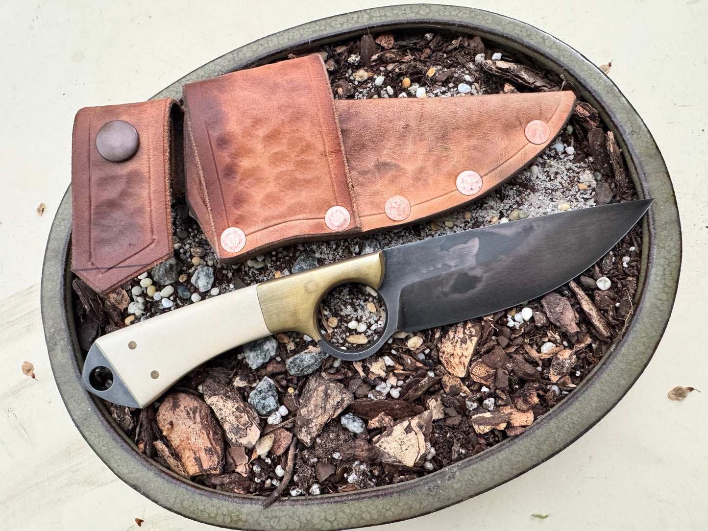 Texas Tornado w/Ivory Paper Micarta