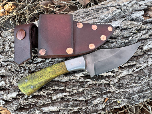 Triadan w/Green Dyed Burl