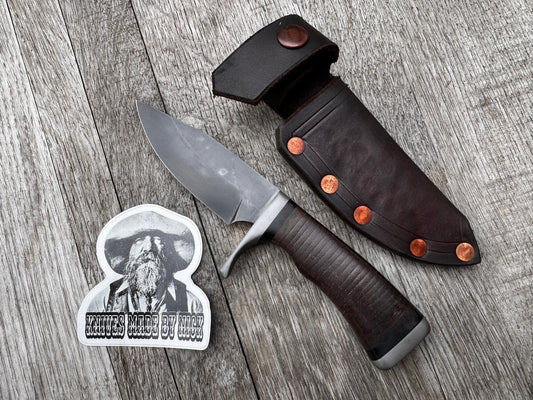 Chore Hound w/ Leather Stacked Handle