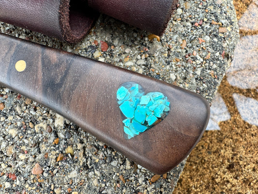 “Tonty” w/Turquoise Heart