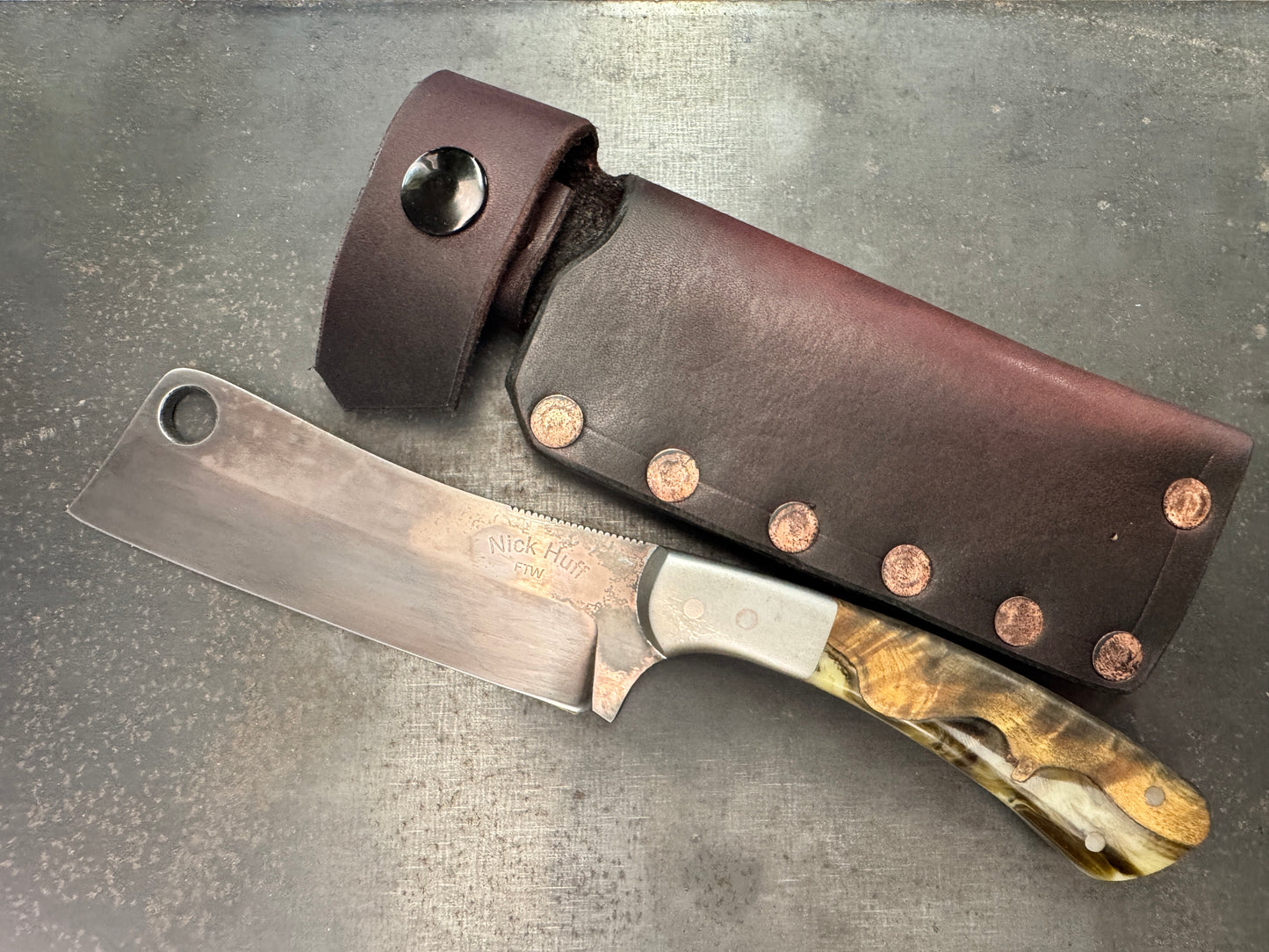 Hybrid Scale Cleaver