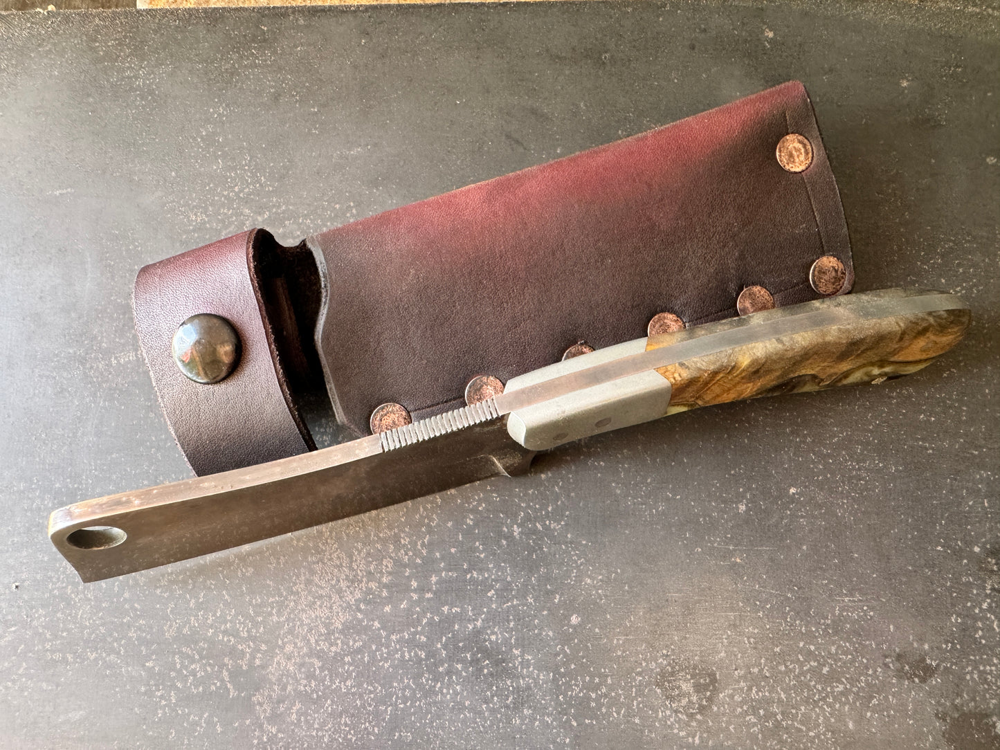 Hybrid Scale Cleaver